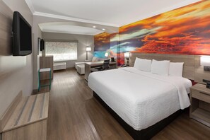 Room, 1 King Bed, Accessible, Non Smoking (Hearing, Bathtub w/Grab Bars) - La Quinta Inn & Suites by Wyndham Oklahoma City - Moore (Moore)