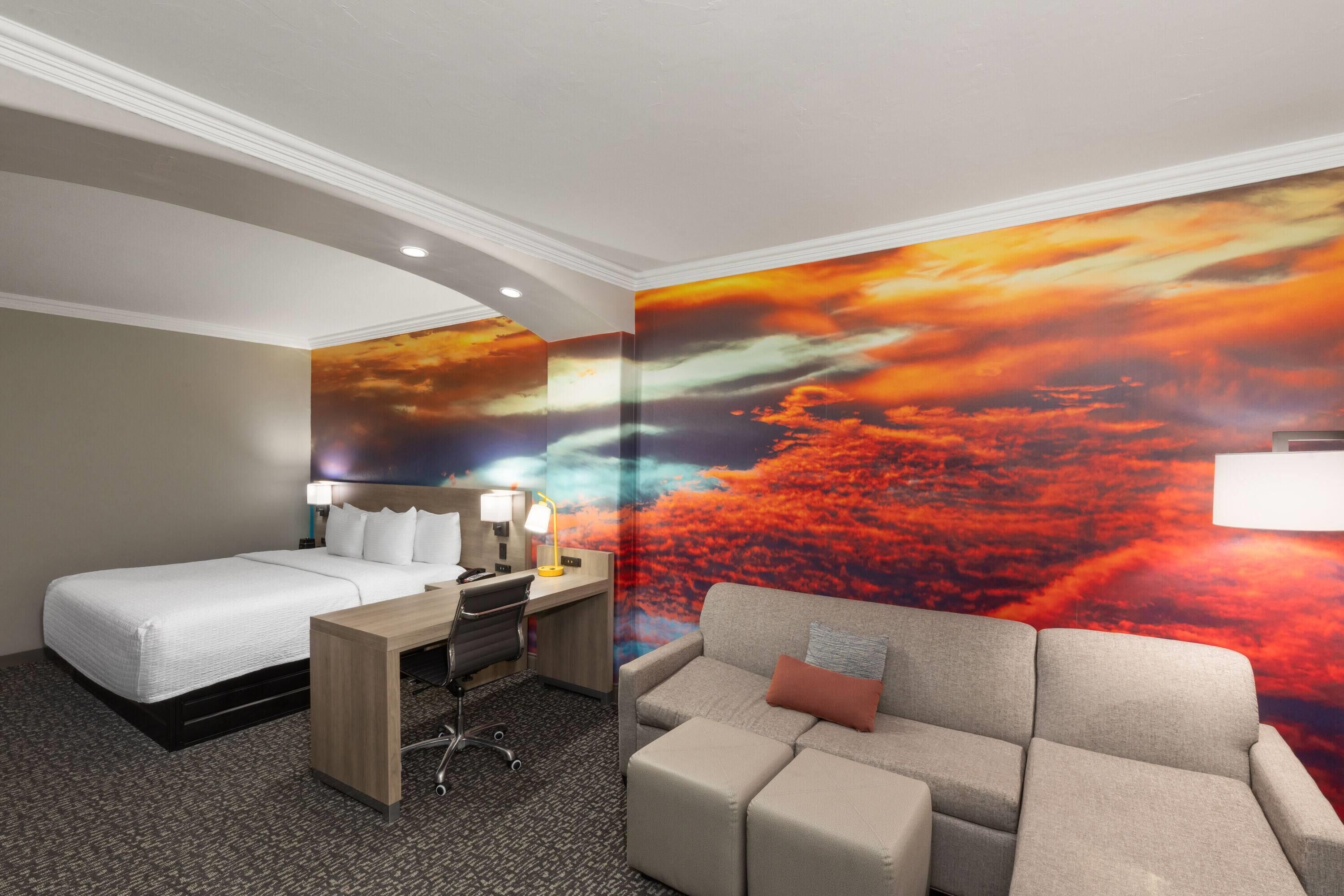 Suite Studio, 1 très grand lit, non-fumeurs | Literie de qualité supérieure, bureau, rideaux occultants