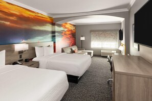 Studio Suite, 2 Queen Beds, Non Smoking | Premium bedding, desk, blackout curtains, iron/ironing board - La Quinta Inn & Suites by Wyndham Oklahoma City - Moore (Moore)