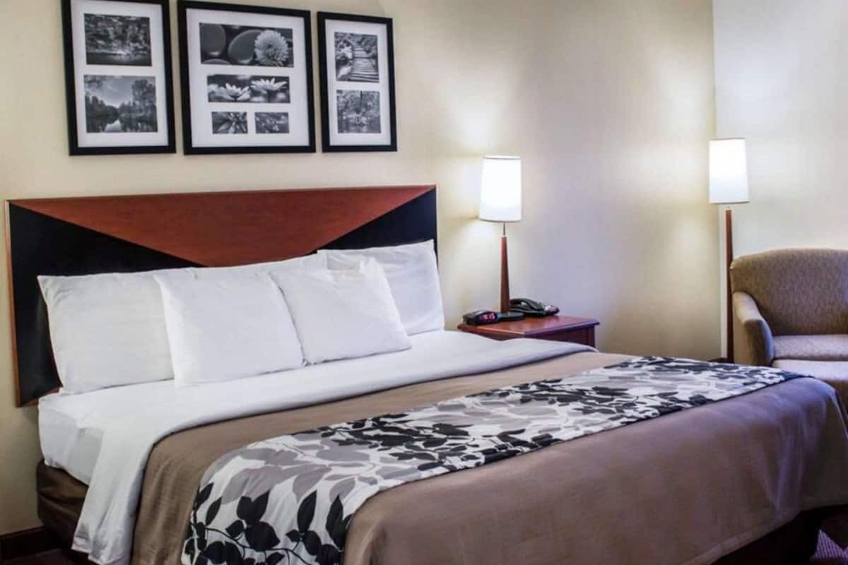 In-room safe, desk, laptop workspace, blackout drapes