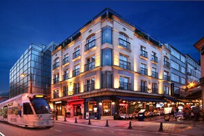 Façade de l’hébergement