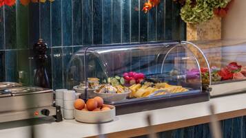 Daily buffet breakfast (EUR 16 per person)