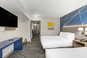 Suite, Multiple Beds, Non Smoking | Premium bedding, in-room safe, desk, laptop workspace