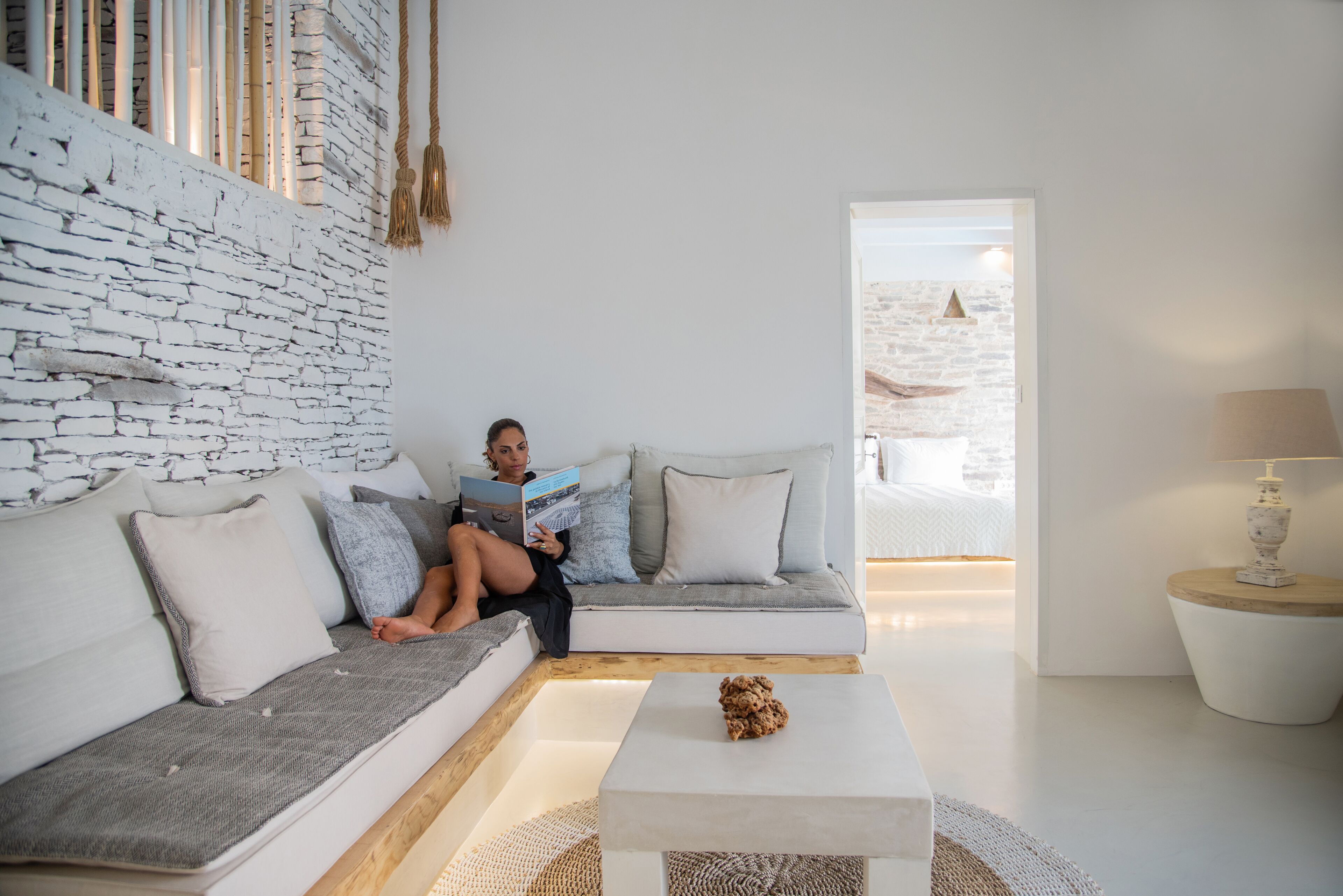 Master Maisonette with Private Pool | 客厅 | 平板电视