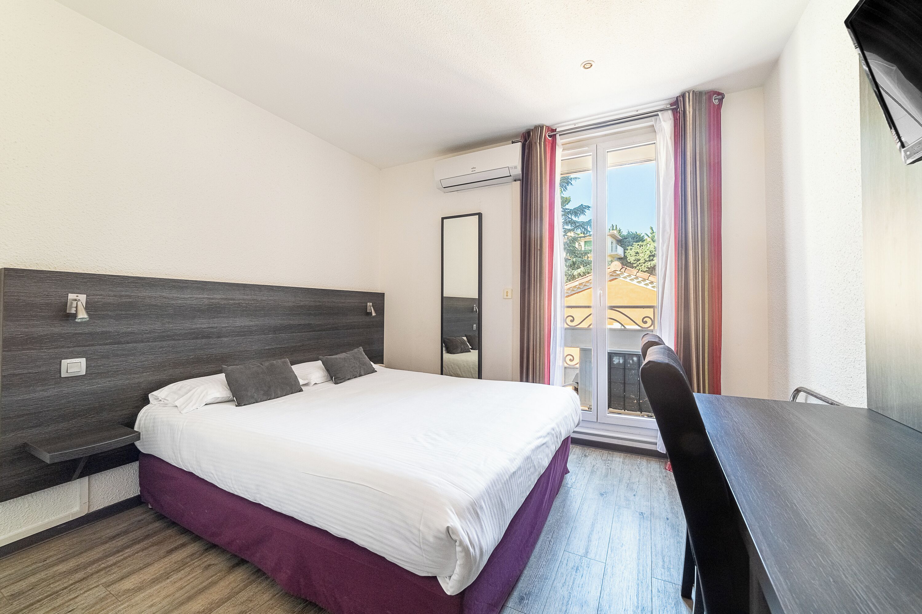 standard double room - village view | 1 bedroom, minibar, in-room safe, desk