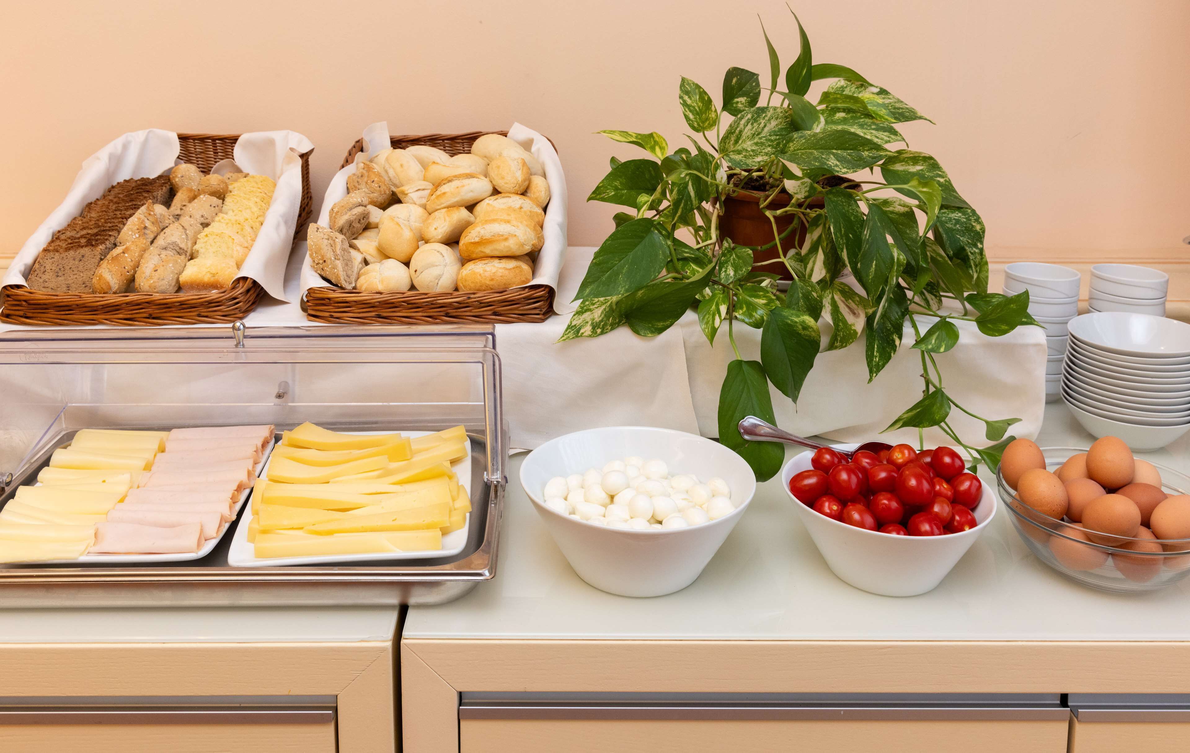 daily buffet breakfast (eur 8 per person)