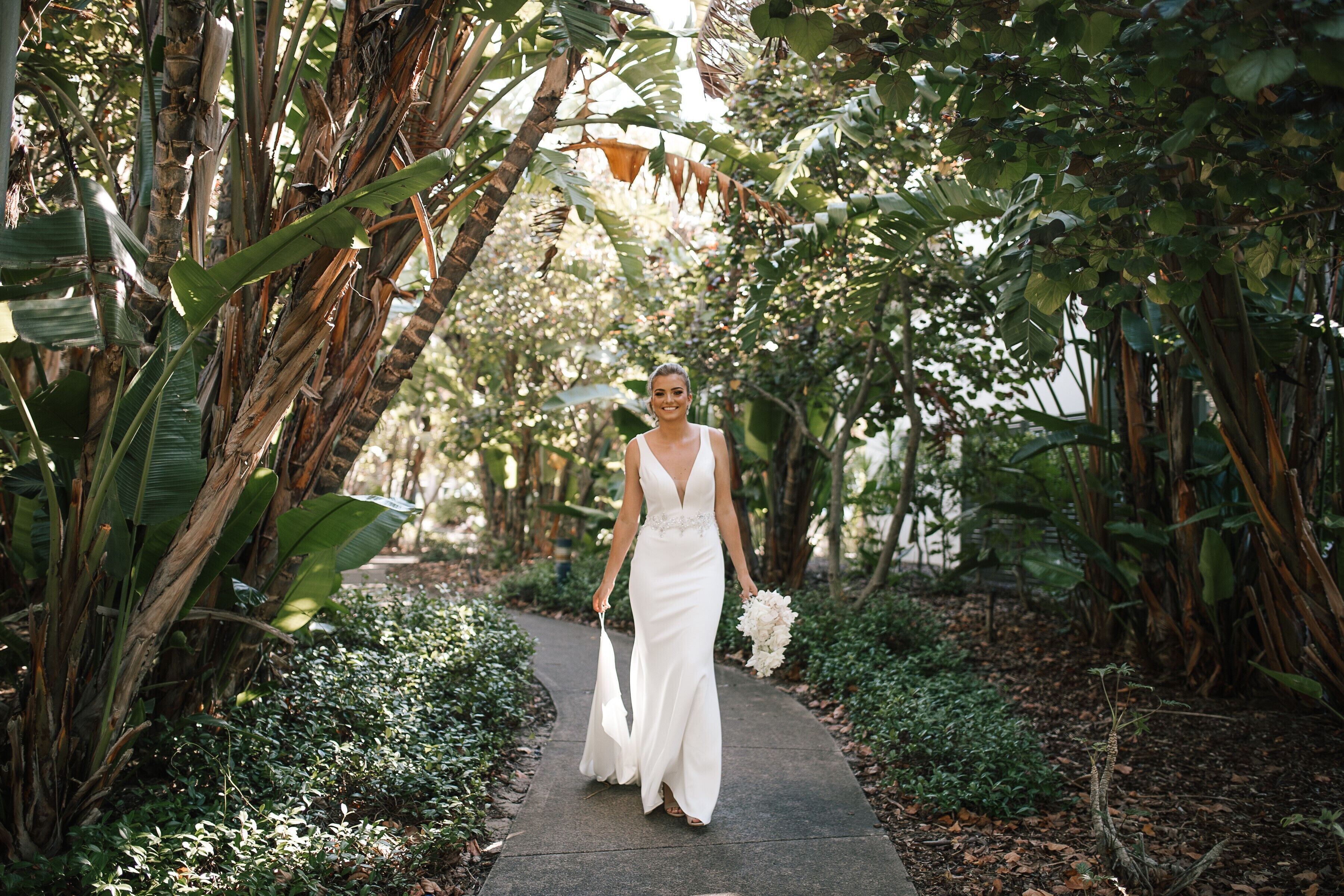 outdoor wedding area