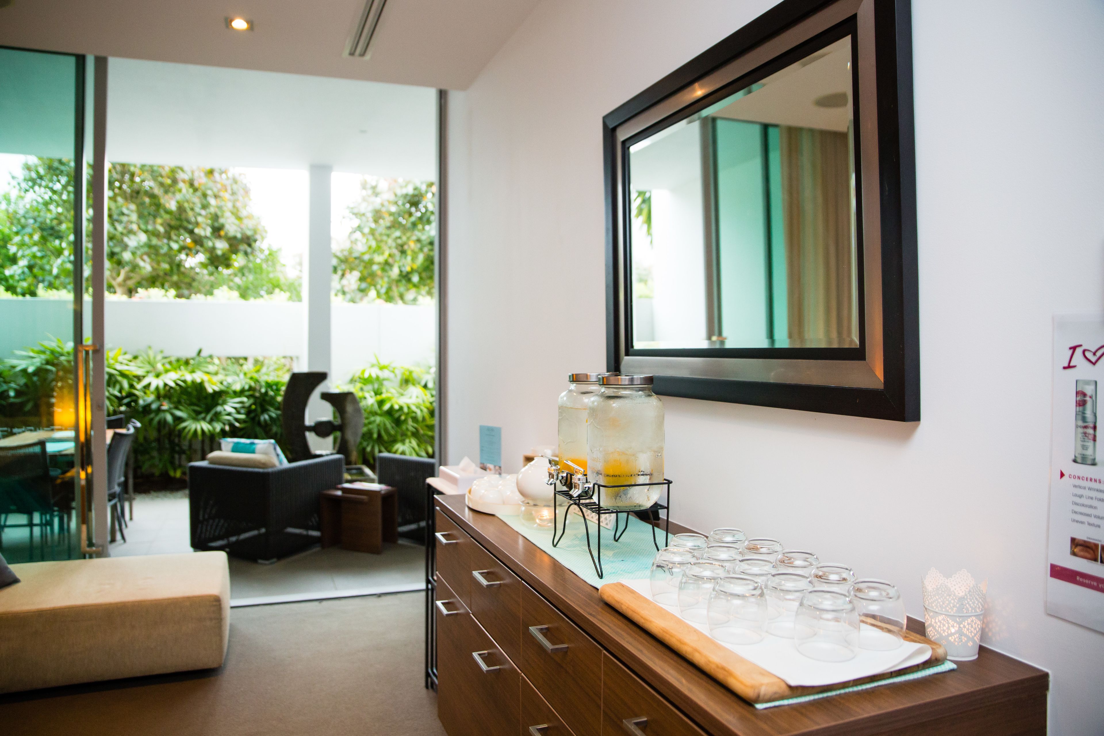 couples treatment room(s), hot tub, body treatments, aromatherapy