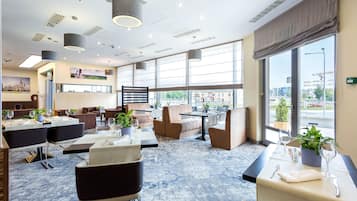 Lunch and dinner served, Modern European cuisine