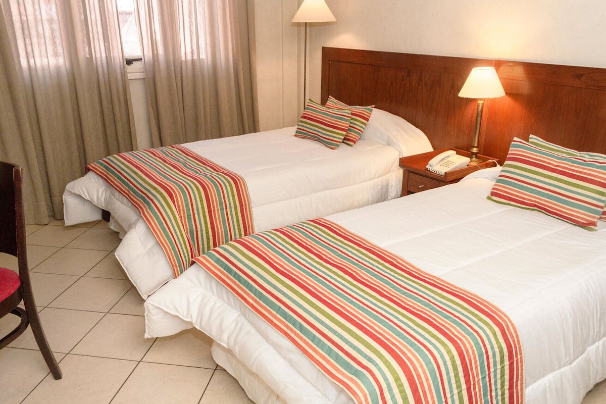 In-room safe, desk, soundproofing, iron/ironing board (on request)