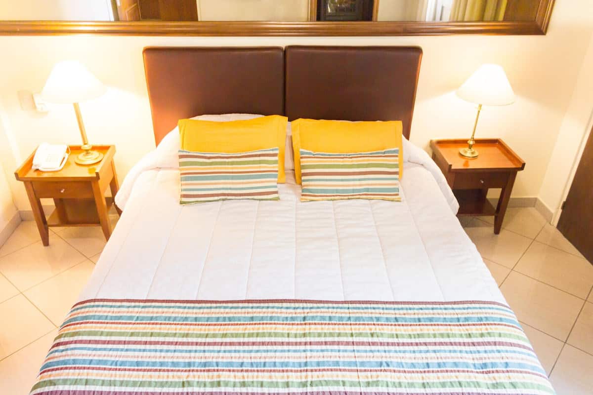 In-room safe, desk, soundproofing, iron/ironing board (on request)