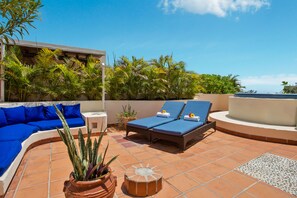 Exclusive-Penthouse, 2 Schlafzimmer, Terrasse | Terrasse/Patio