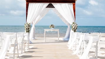 Indoor wedding