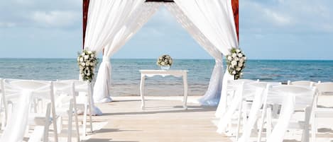 Indoor wedding
