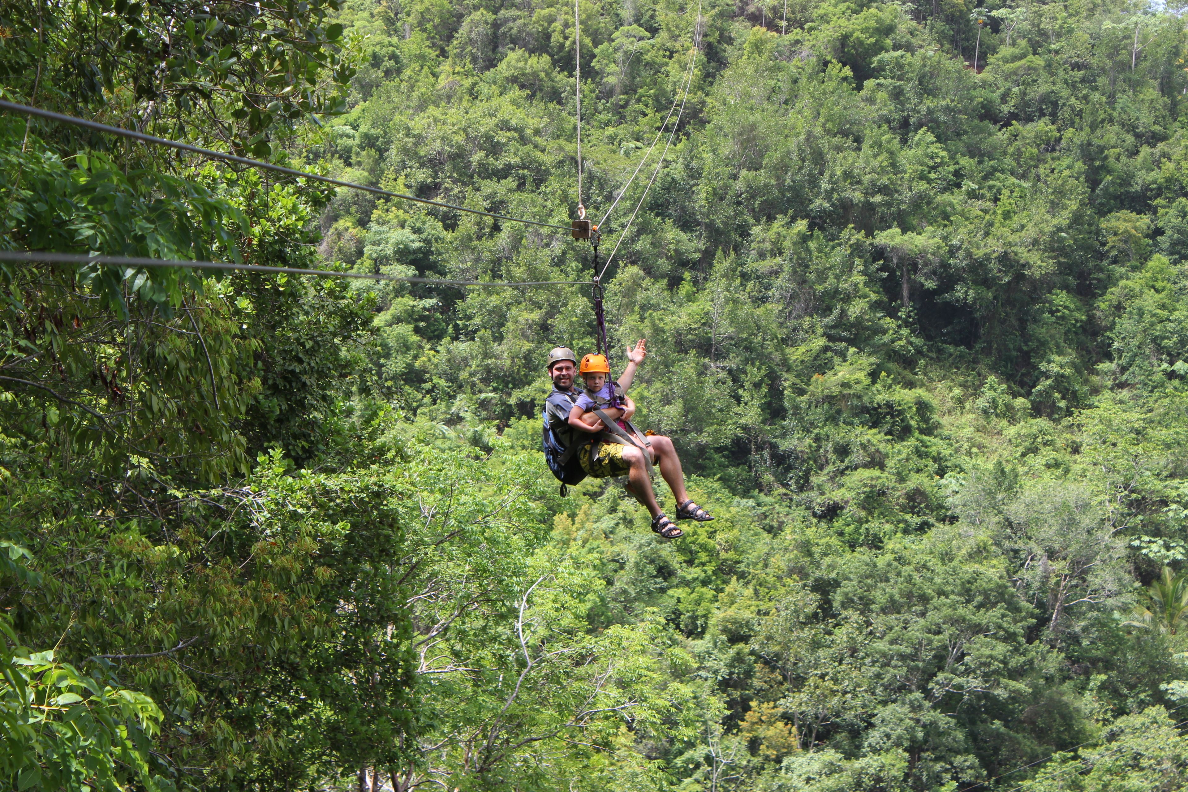 zip-lining