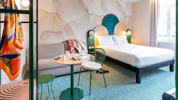 Chambre Confort, 1 grand lit et 1 canapé-lit | Chambres insonorisées, fer et planche à repasser, lits bébé (gratuits)