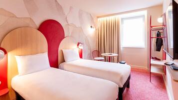 Soundproofing, iron/ironing board, free cribs/infant beds, free WiFi