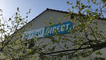 Façade de l’hébergement
