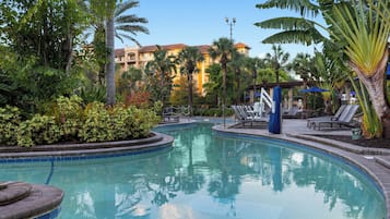 4 outdoor pools, cabanas (surcharge), sun loungers