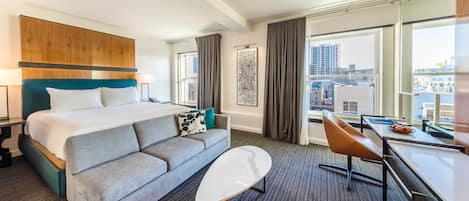 Deluxe-Zimmer, 1 King-Bett und Schlafsofa