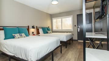 Desk, iron/ironing board, free WiFi, bed sheets