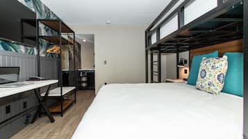 Desk, iron/ironing board, free WiFi, bed sheets