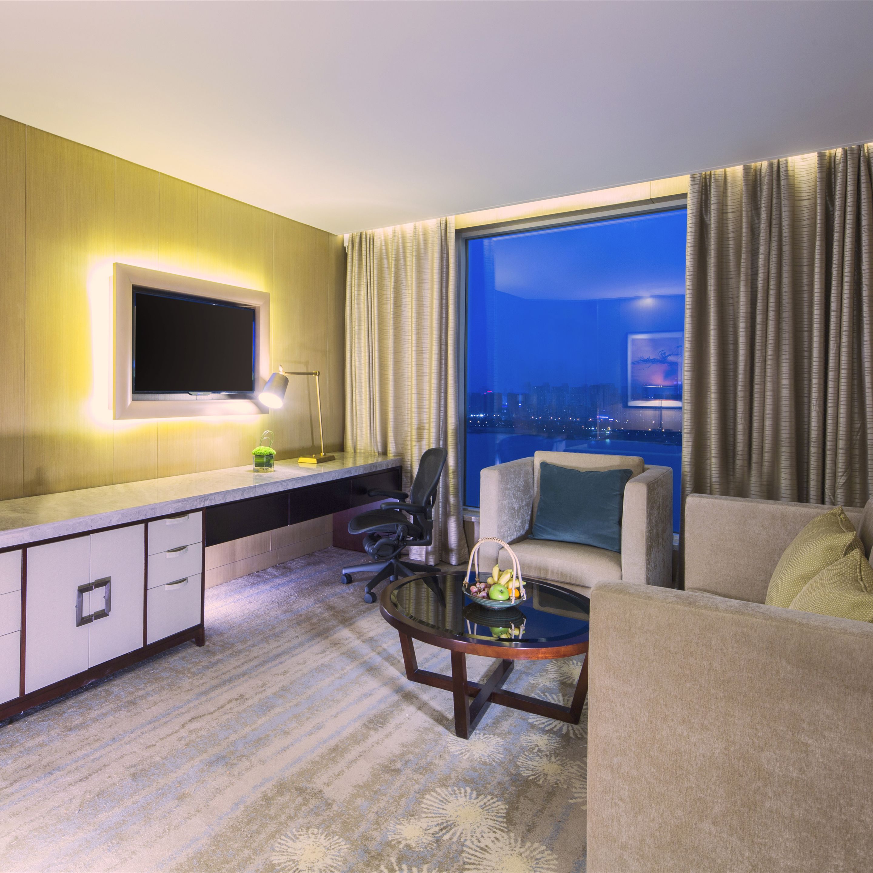 room, 1 king bed, smoking (prestige) | living area | tv