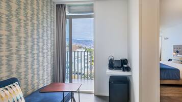 1 chambre, literie hypoallergénique, minibar