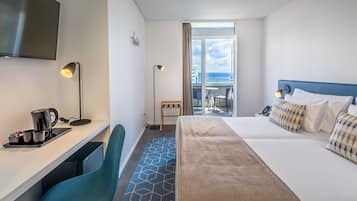 1 makuuhuone, allergiatestatut vuodevaatteet, minibaari