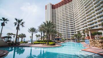 Indoor pool, outdoor pool