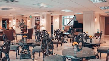 Sala de estar en el lobby