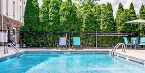 Seasonal outdoor pool