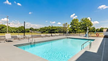 Seasonal outdoor pool