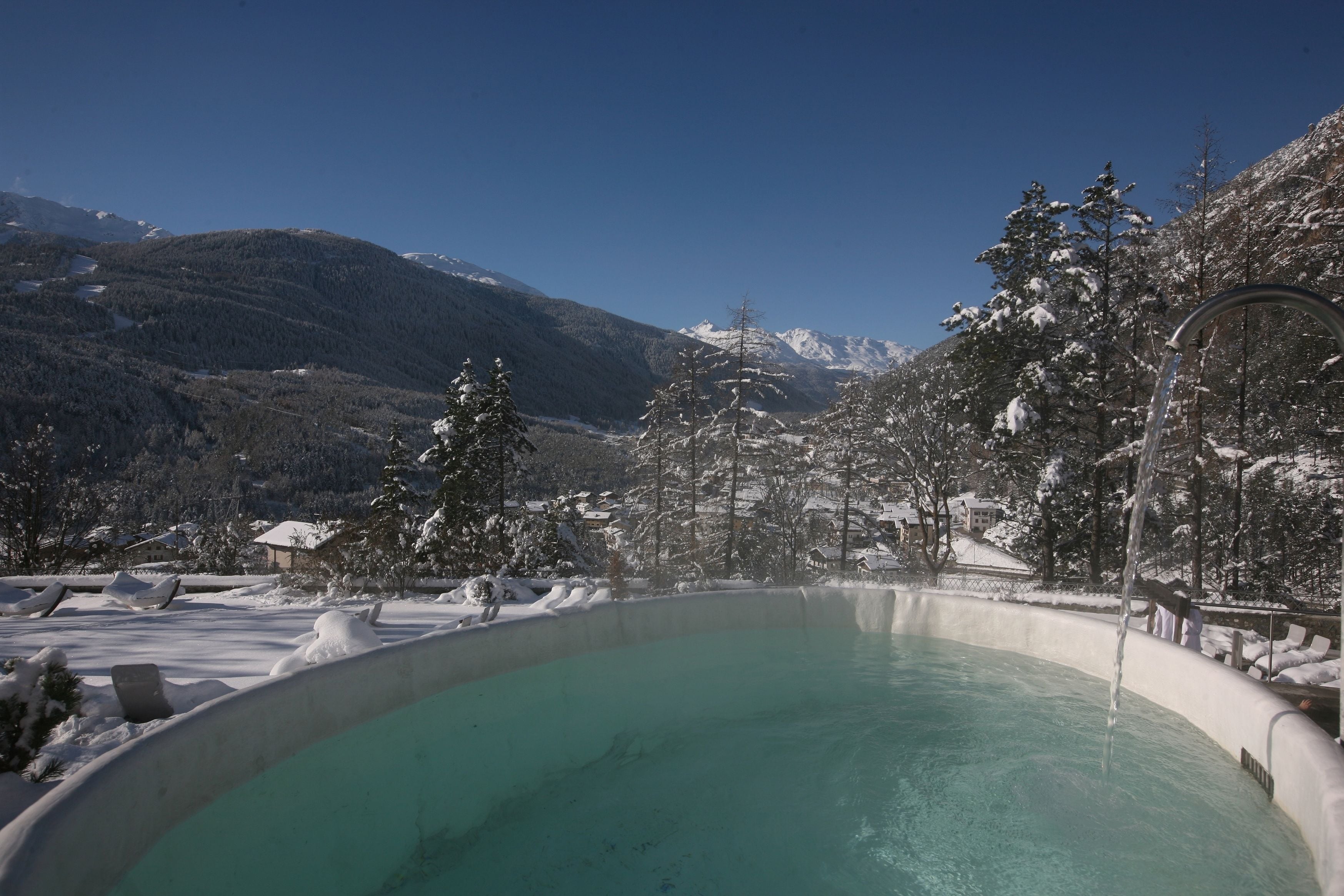 Idromassaggio all'aperto