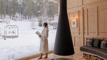 Phòng trị liệu đôi, phòng tắm hơi, bồn tắm thủy lực, phòng xông hơi