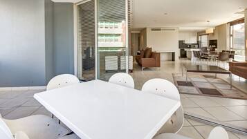 Superior Apartment, 2 Bedrooms | In-room safe, iron/ironing board, cribs/infant beds, free WiFi