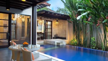 Vila Deluks, 1 kamar tidur, kolam renang pribadi | Kolam renang outdoor