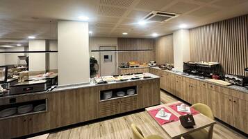 Daily buffet breakfast (EUR 10 per person)