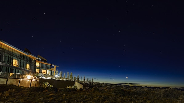 Front of property – evening/night