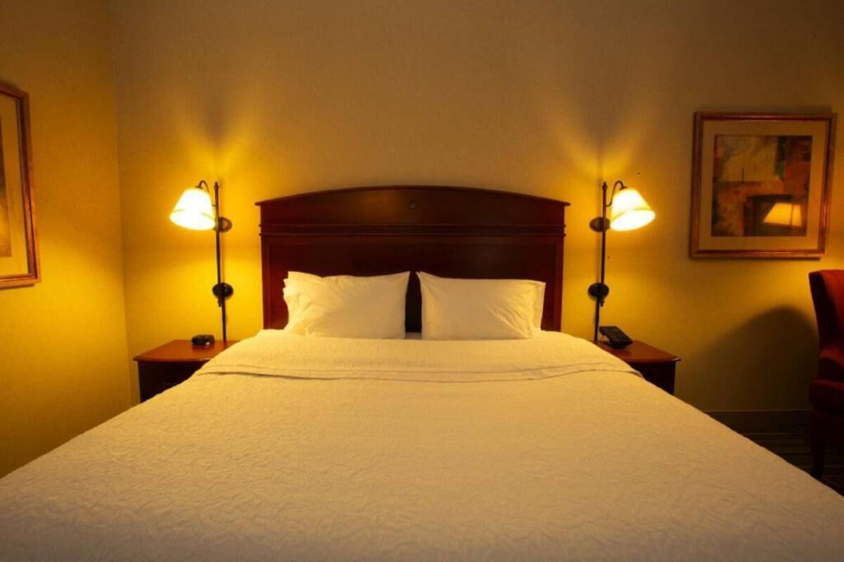 Premium bedding, pillowtop beds, in-room safe, desk