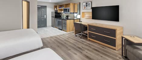 1 chambre, bureau, espace de travail pour ordinateur portable