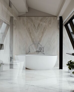 Suite | Bathroom | Designer toiletries, hair dryer, bathrobes, slippers - Hotel Pod Roza (Kraków)