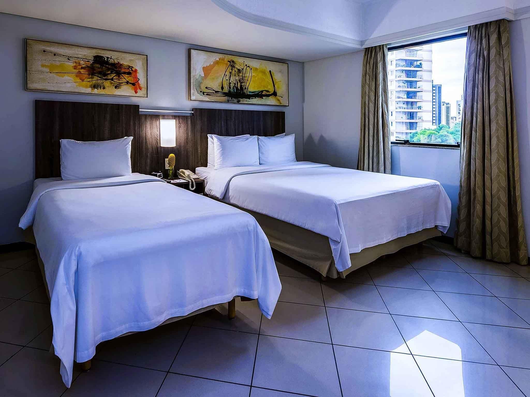 Standard Room, 2 Double Beds (Twin) | Premium bedding, pillow-top beds, minibar, in-room safe
