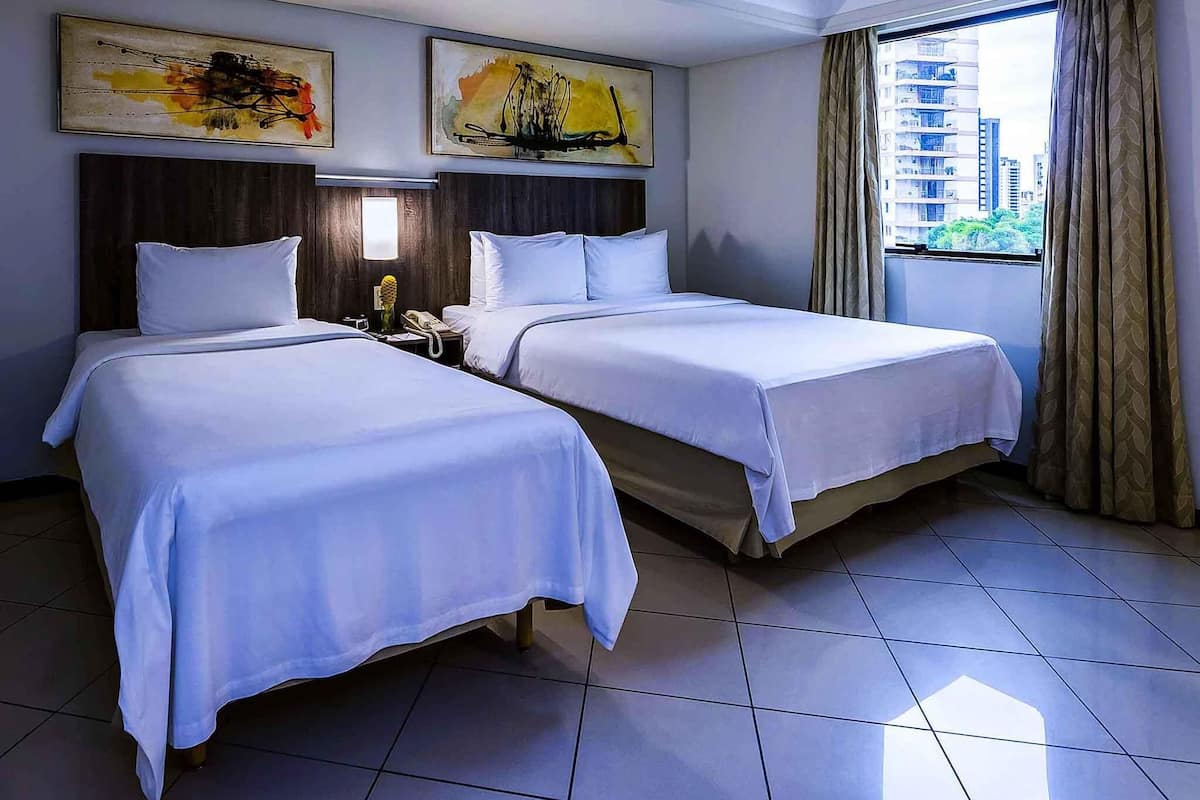 Standard Room, 2 Double Beds (Twin) | Premium bedding, pillowtop beds, minibar, in-room safe