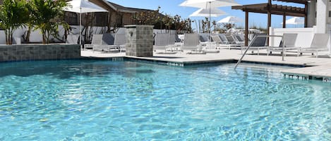 2 outdoor pools, cabanas (surcharge), pool umbrellas