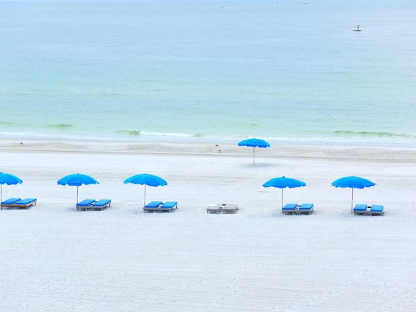 Accommodatie ligt op het strand