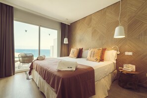 Standard Double Room, Sea View | Minibar, in-room safe, desk, laptop workspace - ICON Valparaiso - Adults Only (Manacor)