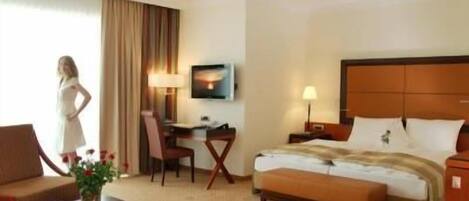 Minibar, in-room safe, desk, iron/ironing board