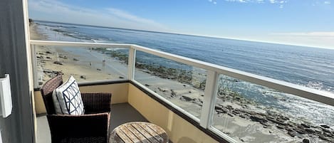 Chambre, 1 très grand lit, en front de mer (Reef) | Vue de la chambre