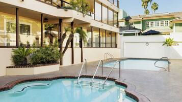 2 outdoor pools, pool umbrellas, sun loungers